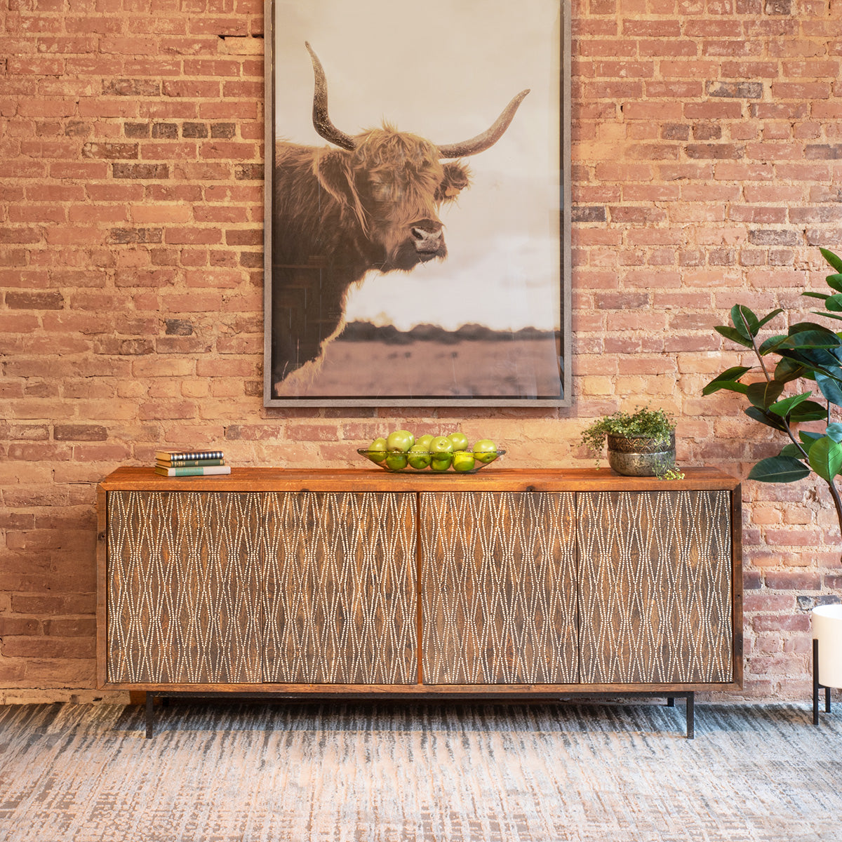 Jaipur Reclaimed 80" Sideboard by Home Trends & Design at Eve Furniture