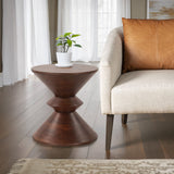 Jaipur Spool 18" Accent Table by Home Trends & Design at Eve Furniture