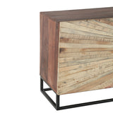 Jaipur Sunburst 63" Sideboard in Reclaimed Wood by Home Trends & Design at Eve Furniture