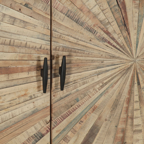 Jaipur Sunburst 63" Sideboard in Reclaimed Wood by Home Trends & Design at Eve Furniture