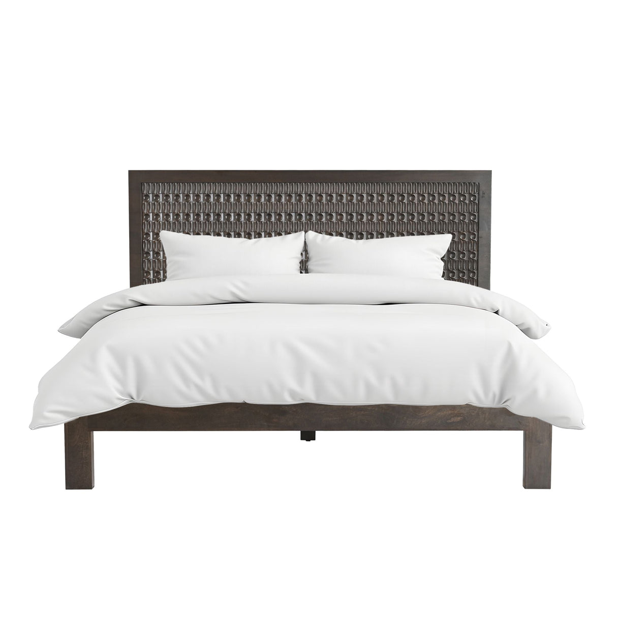 Jakarta Queen Bed in Dark Java by Home Trends & Design at Eve Furniture