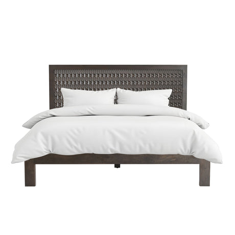 Jakarta Queen Bed in Dark Java by Home Trends & Design at Eve Furniture