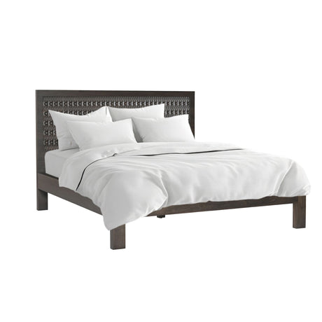 Jakarta Queen Bed in Dark Java by Home Trends & Design at Eve Furniture