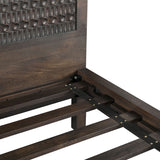 Jakarta Queen Bed in Dark Java by Home Trends & Design at Eve Furniture