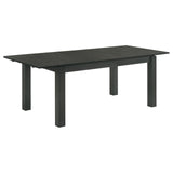 Jakob Black Rectangular Dining Table