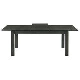 Jakob Black Rectangular Dining Table