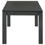 Jakob Black Rectangular Dining Table