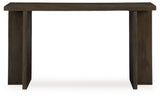 Jalenry Grayish Brown Console Sofa Table