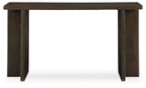 Jalenry Grayish Brown Console Sofa Table by Ashley at Eve Furniture