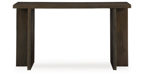 Jalenry Grayish Brown Console Sofa Table by Ashley at Eve Furniture