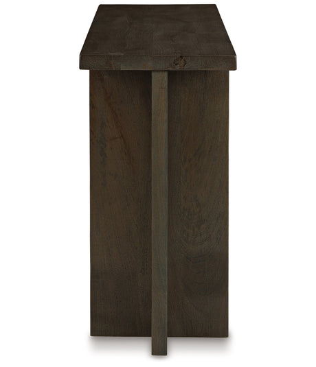 Jalenry Grayish Brown Console Sofa Table by Ashley at Eve Furniture
