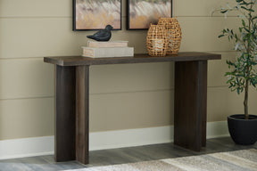 Jalenry Grayish Brown Console Sofa Table by Ashley at Eve Furniture