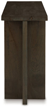 Jalenry Grayish Brown Console Sofa Table by ASHLEY FURNITURE at Eve Furniture