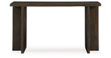 Jalenry Grayish Brown Console Sofa Table by ASHLEY FURNITURE at Eve Furniture