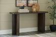 Jalenry Grayish Brown Console Sofa Table by ASHLEY FURNITURE at Eve Furniture