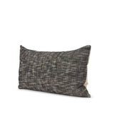 Jalia Cream/Black Cotton Decorative Lumbar Pillow Cover w/Down Filler, Set of 2 by Mercana at Eve Furniture