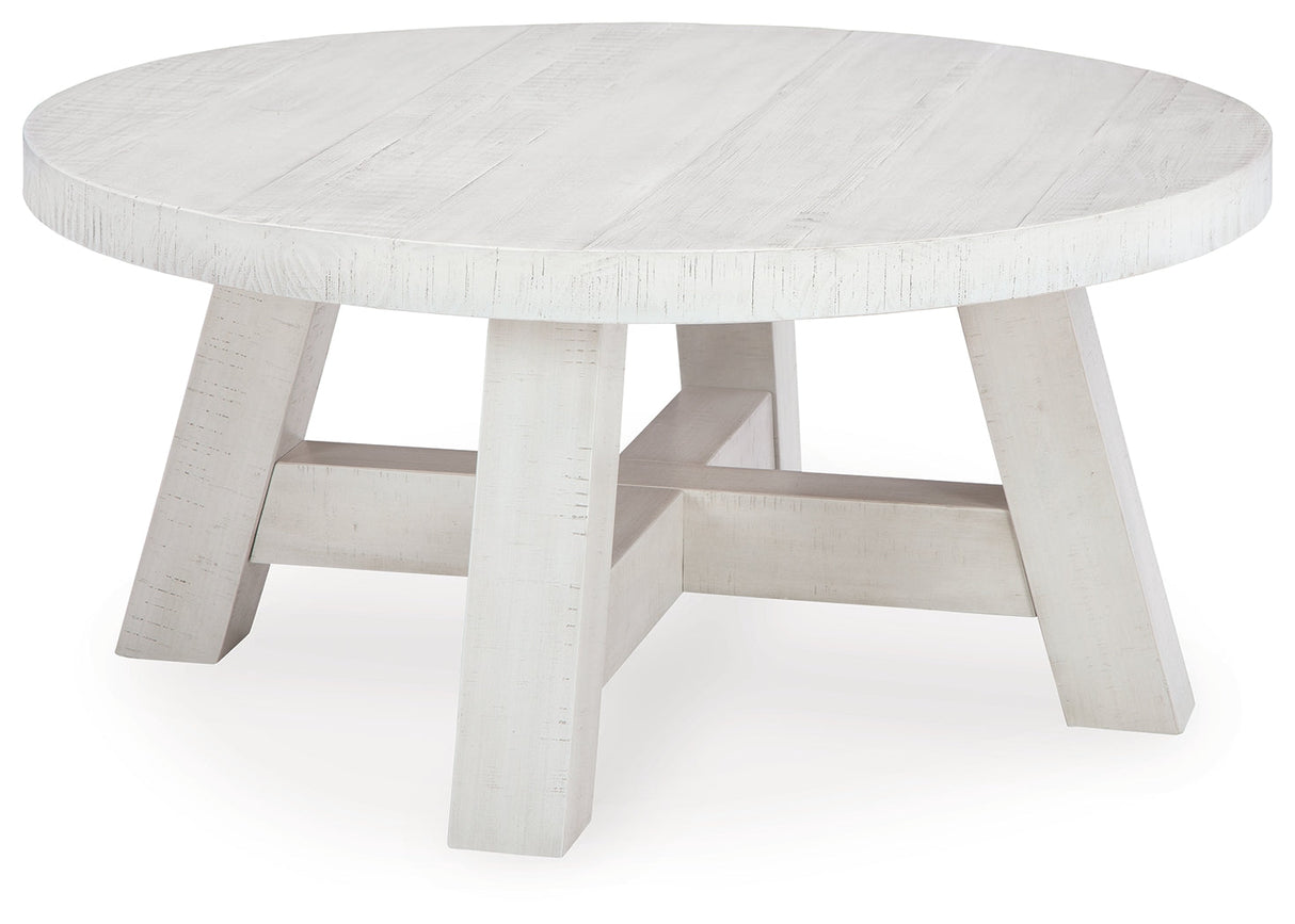 Jallison Off White Coffee Table
