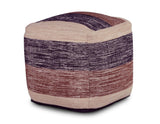 Jamal Handwoven Pouf by Steve Silver at Eve Furniture