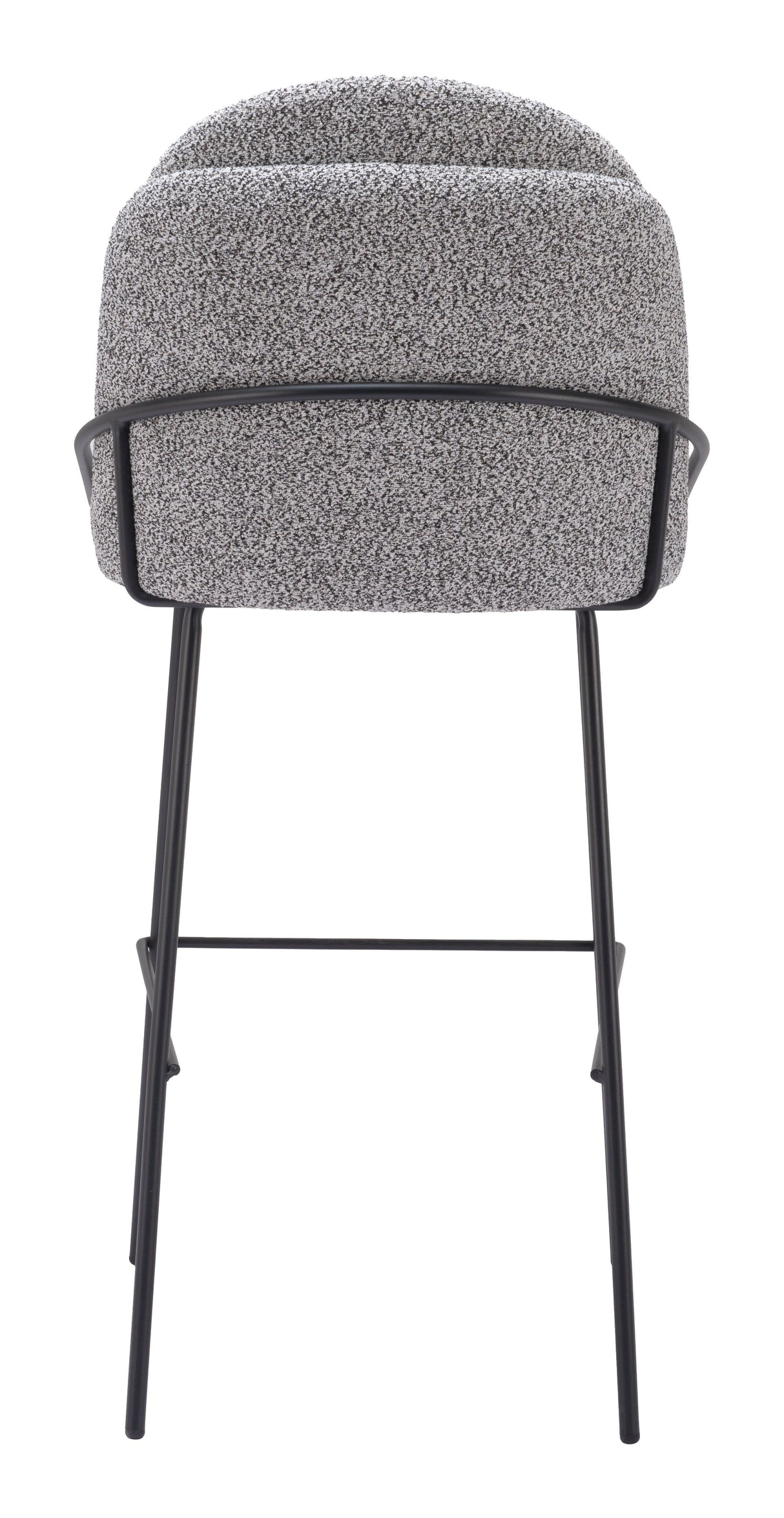 Jambi Barstool Black & White by Zuomod at Eve Furniture