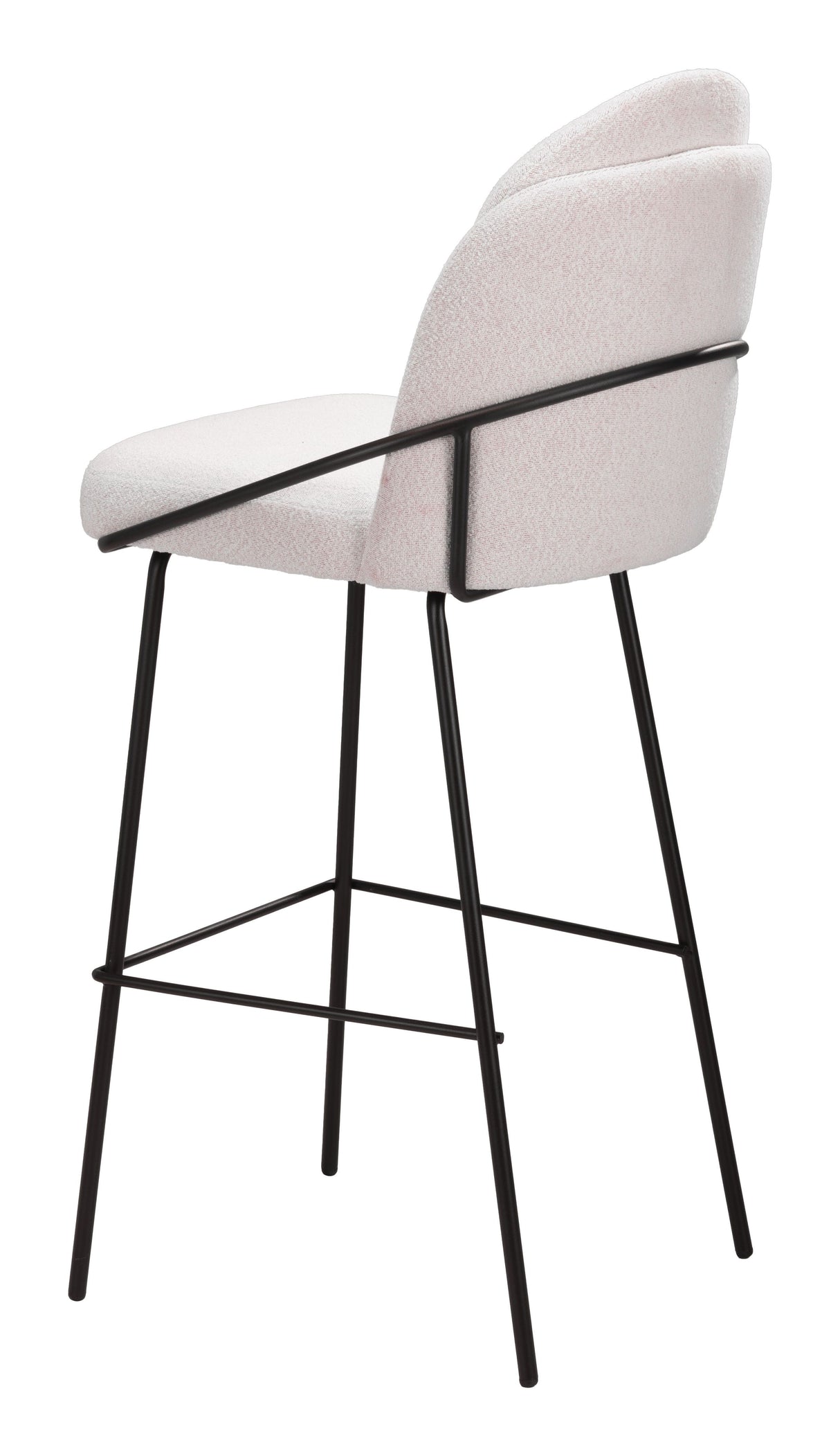 Jambi Barstool Ivory by Zuomod at Eve Furniture