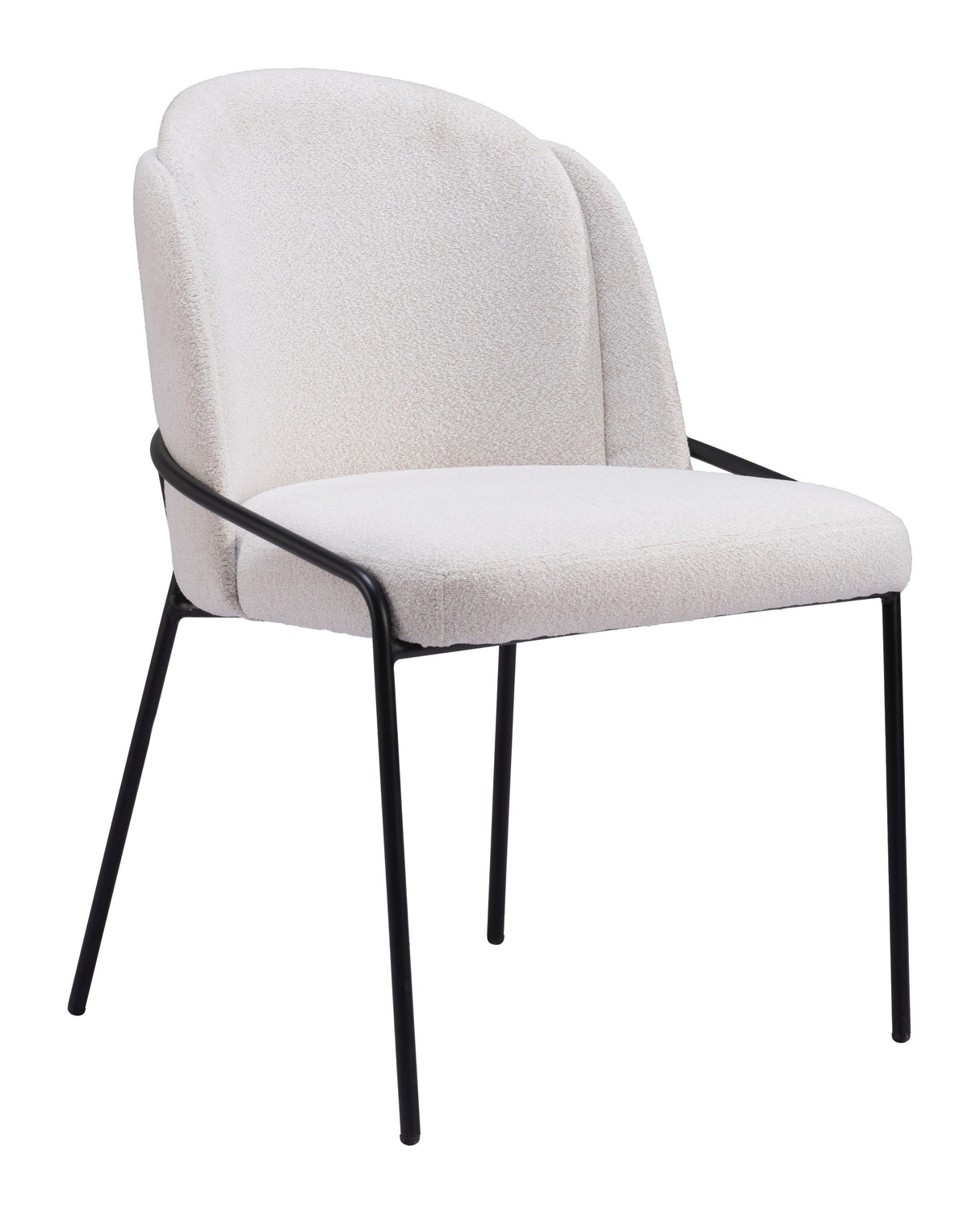 Jambi Dining Chair Ivory by Zuomod at Eve Furniture