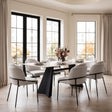 Jambi Dining Chair Ivory by Zuomod at Eve Furniture