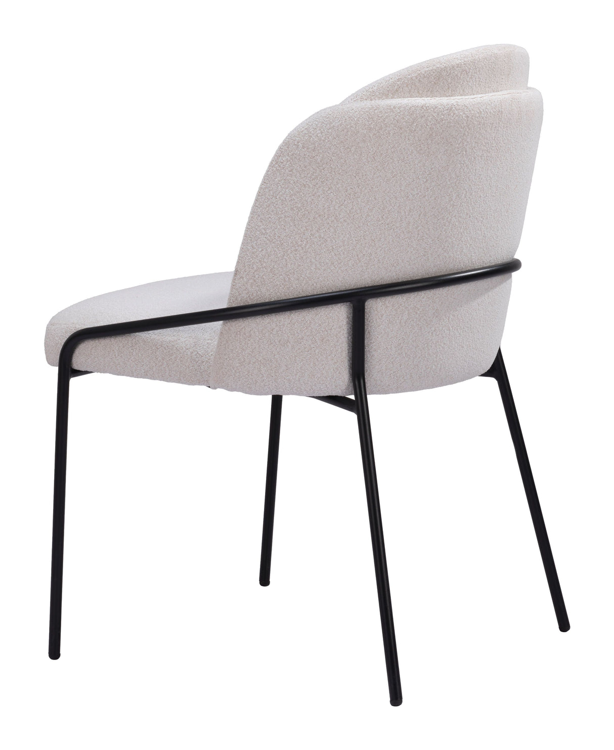 Jambi Dining Chair Ivory by Zuomod at Eve Furniture