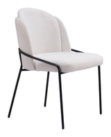 Jambi Dining Chair Ivory by Zuomod at Eve Furniture