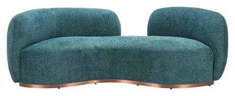Jamela Teal Sofa by Zuomod at Eve Furniture
