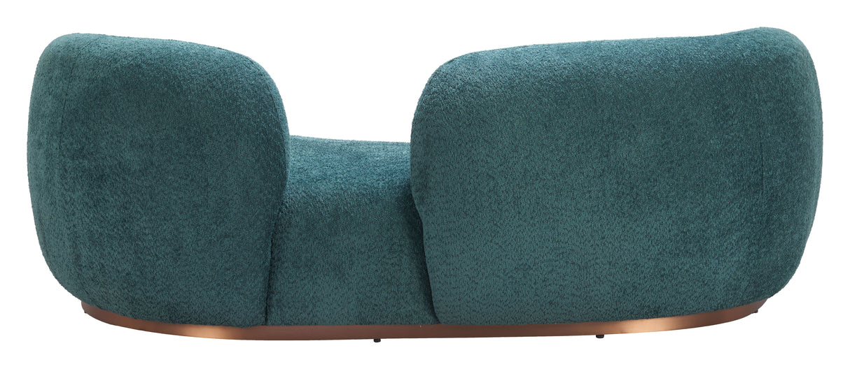 Jamela Teal Sofa by Zuomod at Eve Furniture