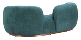 Jamela Teal Sofa by Zuomod at Eve Furniture