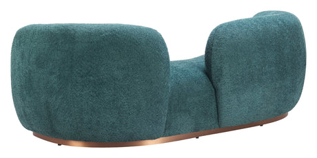 Jamela Teal Sofa by Zuomod at Eve Furniture