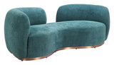 Jamela Teal Sofa by Zuomod at Eve Furniture