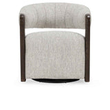 James Glacier Gray Swivel Accent Chair by Classic Home at Eve Furniture
