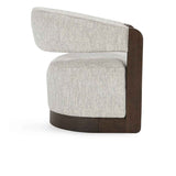 James Glacier Gray Swivel Accent Chair by Classic Home at Eve Furniture