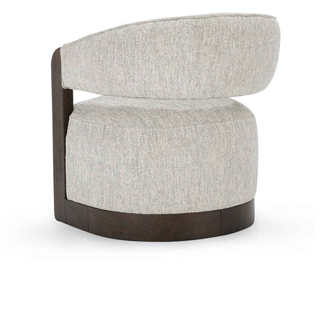 James Glacier Gray Swivel Accent Chair by Classic Home at Eve Furniture