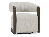 James Glacier Gray Swivel Accent Chair by Classic Home at Eve Furniture