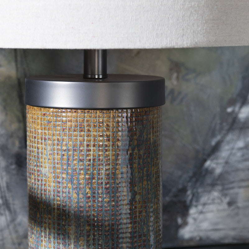 James Grey Table Lamp (Set of 2) by Crestview at Eve Furniture
