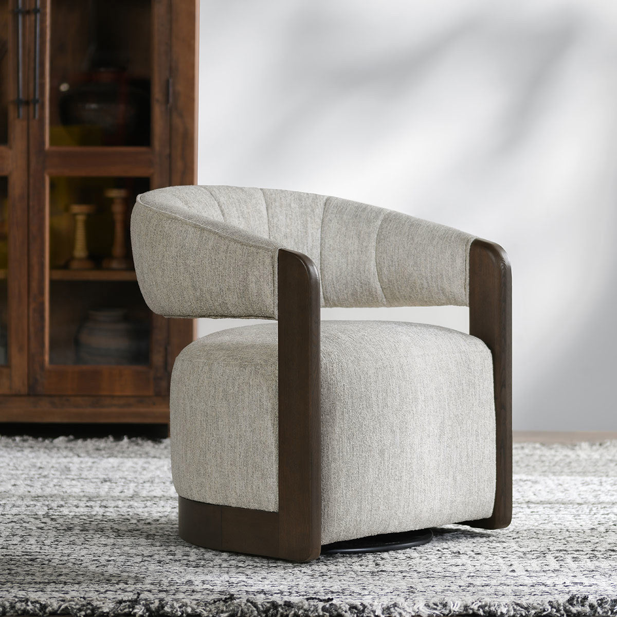 James Swivel Chair by Classic Home at Eve Furniture