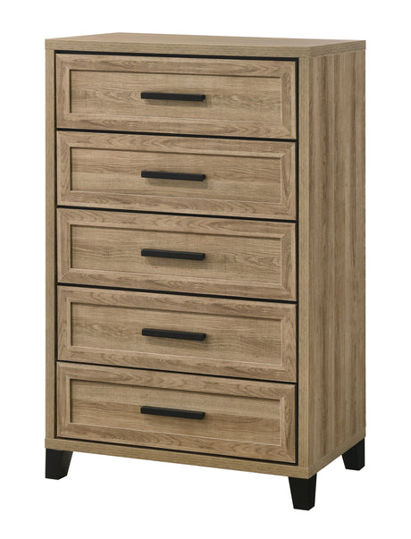 Jameson Natural Chest by Crown Mark at Eve Furniture