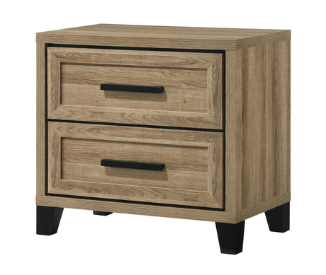 Jameson Natural Panel Bedroom Set by Crown Mark at Eve Furniture