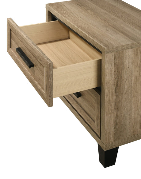 Jameson Natural Panel Bedroom Set by Crown Mark at Eve Furniture