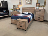 Jameson Natural Panel Bedroom Set by Crown Mark at Eve Furniture
