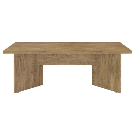 Jamestown Mango Brown Rectangular Engineered Wood Dining Table with Decorative Laminate by Coaster at Eve Furniture