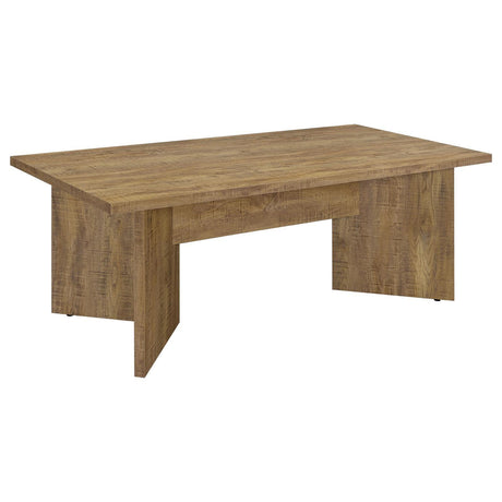 Jamestown Mango Brown Rectangular Engineered Wood Dining Table with Decorative Laminate by Coaster at Eve Furniture