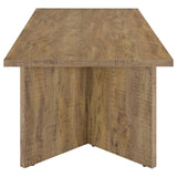 Jamestown Mango Brown Rectangular Engineered Wood Dining Table with Decorative Laminate by Coaster at Eve Furniture