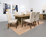 Jamestown Mango Brown Rectangular Engineered Wood Dining Table with Decorative Laminate by Coaster at Eve Furniture