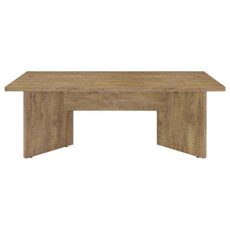 Jamestown Rectangular Engineered Wood Dining Table with Decorative Laminate Mango Brown