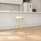 Jane 26" Luxury Upholstered Stool by Ashcroft Furniture at Eve Furniture