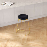 Jane 26" Luxury Upholstered Stool by Ashcroft Furniture at Eve Furniture